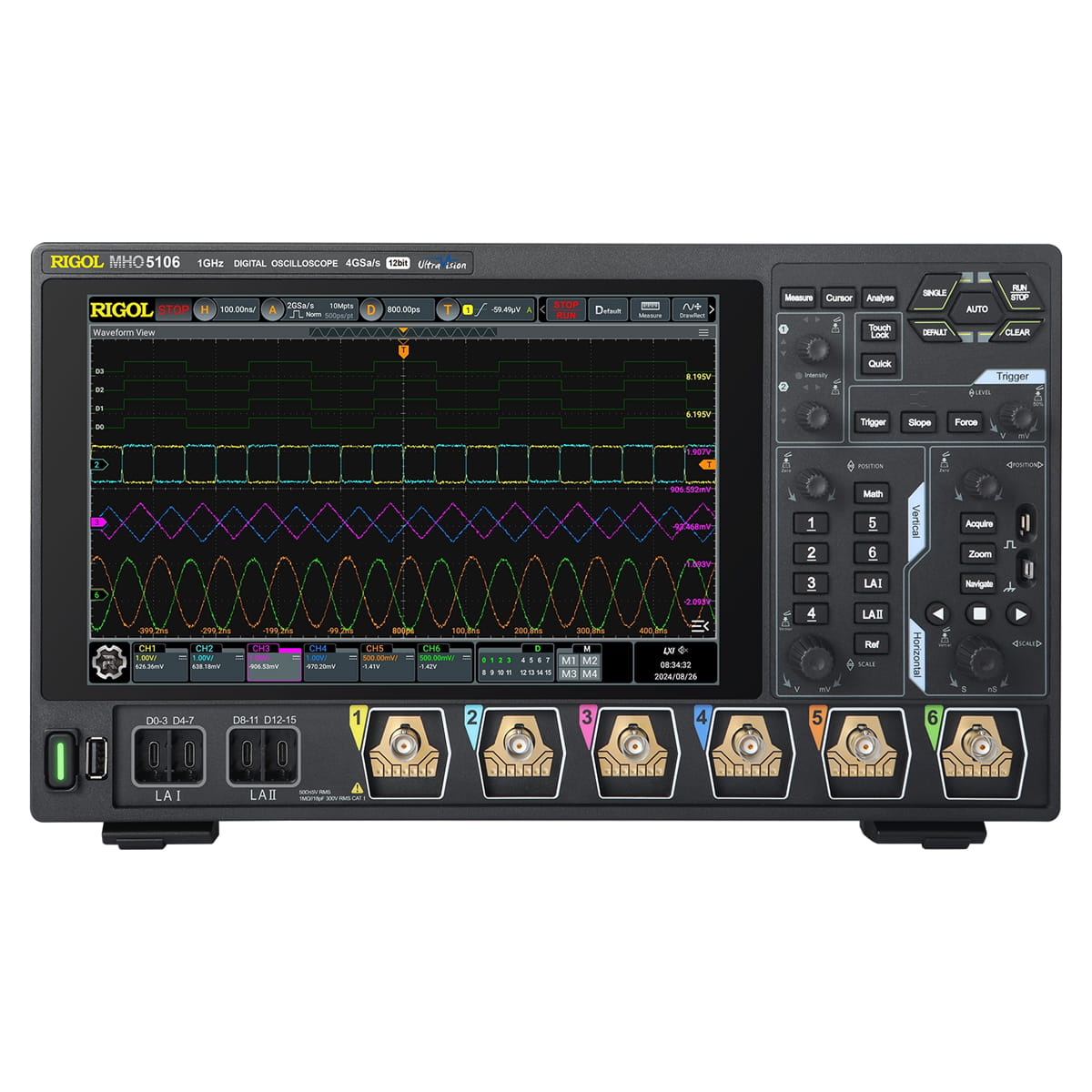 Цифровой осциллограф RIGOL MHO5106