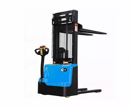 Штабелер самоходный 1,2 т 3,3 м TOR WS12H-3300FL PRO 24/85 В/Ач контр. скорости, свобод. ход