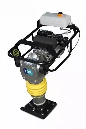 Вибротрамбовка 70 кг, 10кН (Honda) чугунный корпус TOR HCR-80B